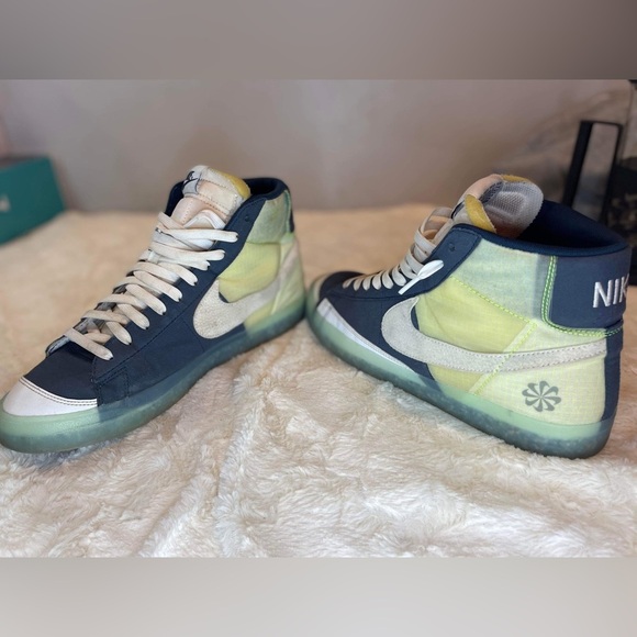 Nike Blazer Mid '77 Shoes Sneakers - Armory Navy - Picture 5 of 11